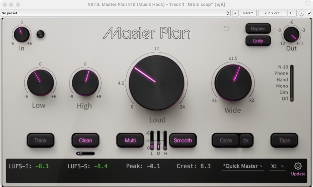 Musik Hack Master Plan 1.5.5